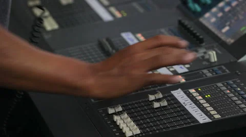 Telecast shootings Stock Footage