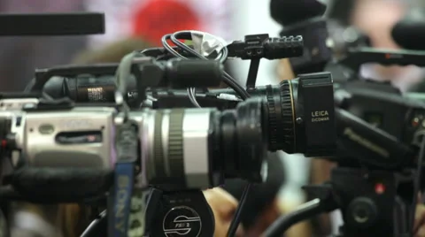 Telecast shootings Video stock 5081053