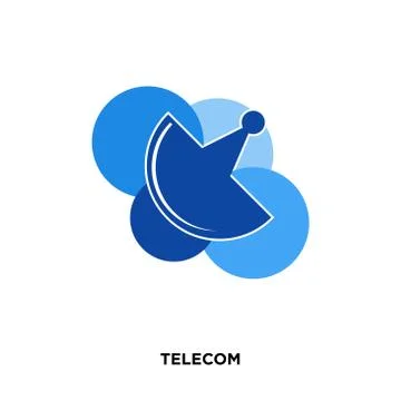Telecom icon isolated on white background for your web, mobile and app design Stock Illustration