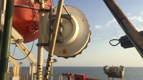 Telecom in sea Video stock 80536072