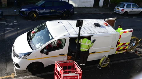 Telecom work. Stock Footage 171971501