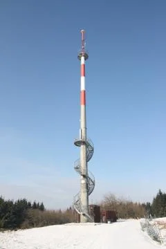 Telecommucation tower Stock Photos