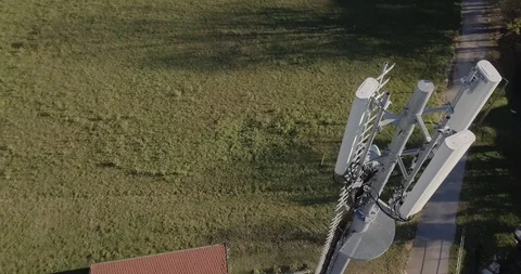 Telecommunication Base Station Video stock 99886879