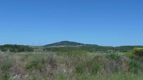 Telecommunication parabolic dish antenna complex 4k Video stock 76032453