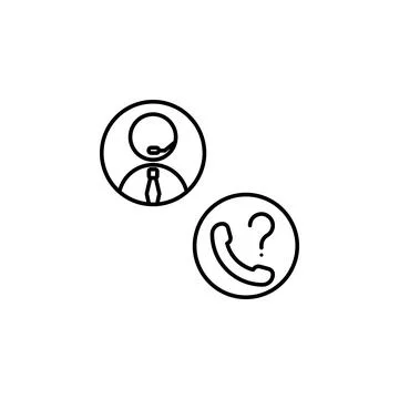 Telecommunication problem solving icon. Element of telecommunication icon for Stock Illustration