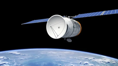 Telecommunication satellite Vidéo 24725031