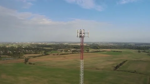 Telecommunication tower Stock Footage 149043159