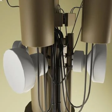 Telecommunication Tower V4 3D Model
