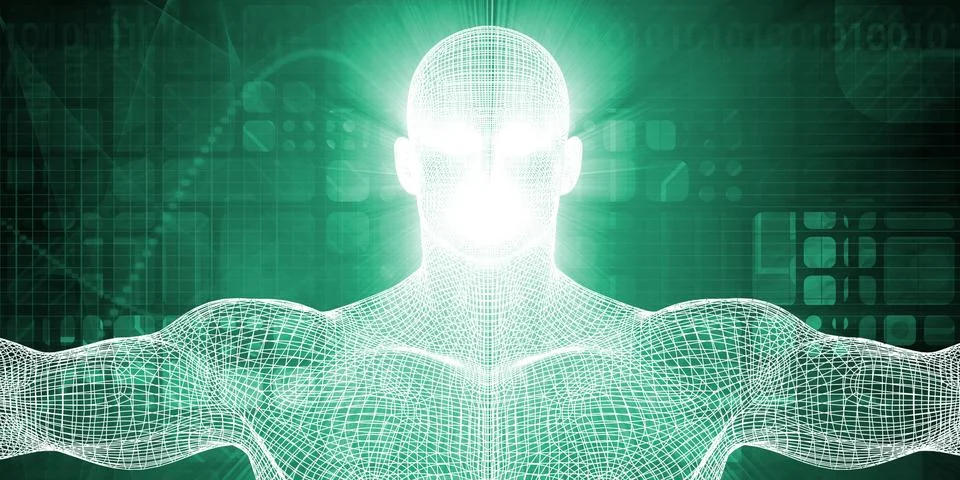 Telecommunications Network 库存插图