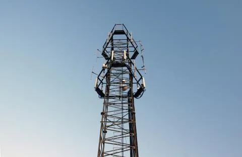 Telecommunications tower Stock Photos