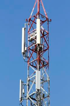 Telecommunications tower Stock Photos