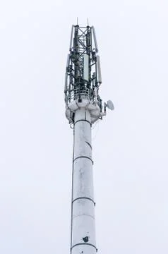 .Telecommunications tower Foto stock