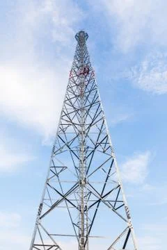 Telecommunications tower Stock Photos