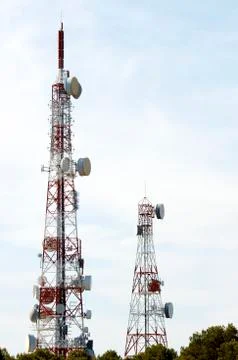 Telecommunications towers Фото