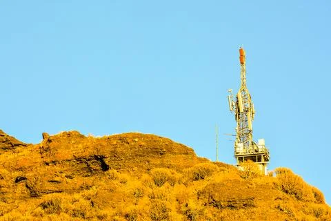 Telecomunication Antennas Stock Photos