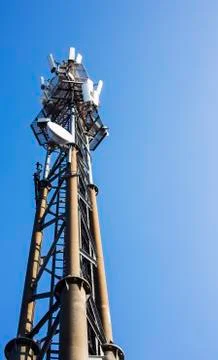 Telecomunication tower Stock Photos