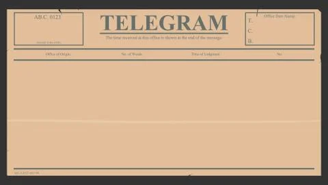 Telegram Stock Illustration