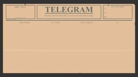 Telegram Stock Illustration