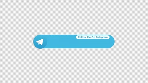 Telegram Lower Third Alpha Channel 動画素材 244333112