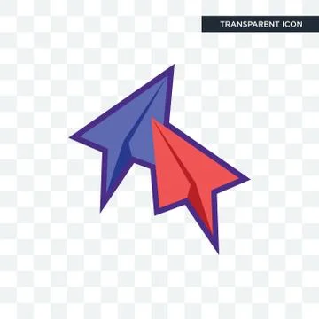 Telegram vector icon isolated on transparent background, telegram logo design Stock Illustration