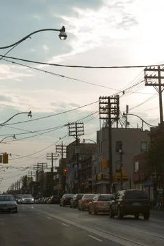 Telegraph poles Stock Photos