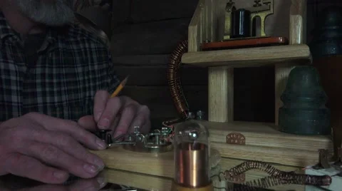 Telegraph, telegram, slider Stock-Footage 45911502