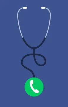 Telehealth. Stock Illustration