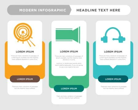 Telemarketer, Video camera, Target infographic Ilustración de archivo