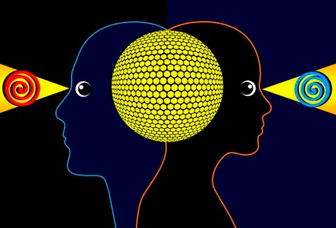 Telepathy Stock Illustration