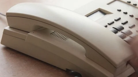 Telephone 112 Stock Footage 86214451