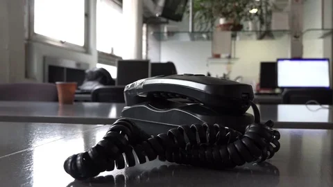 Telephone and the office Video stock 70498719
