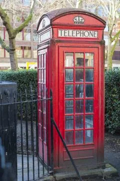 Telephone booth Stock Photos