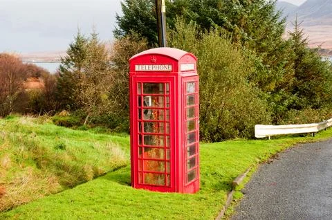 Telephone booth Stock Photos