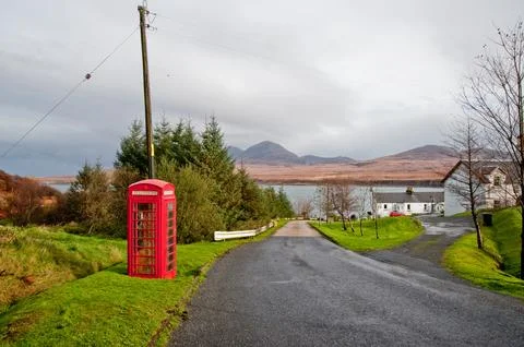 Telephone booth Stock Photos