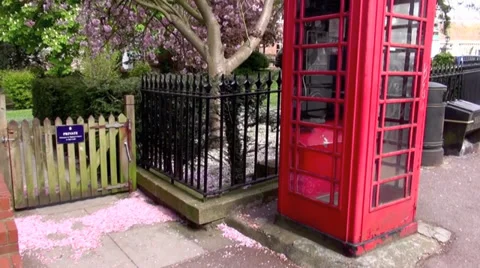 Telephone Box 스톡 동영상 38128726