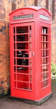 Telephone Box. Stock Photos