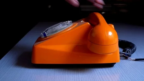 Telephone call Stock Footage 79011277
