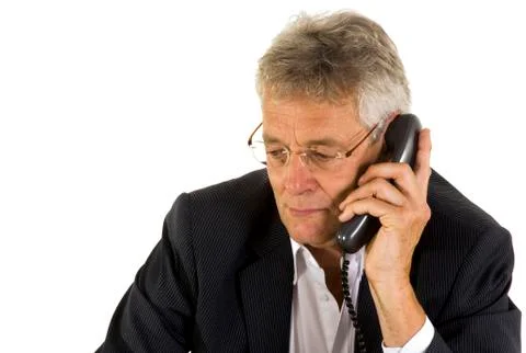 Telephone call Stockfoto's