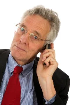 Telephone call Foto stock