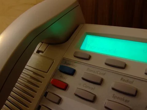 Telephone close up Stock Photos