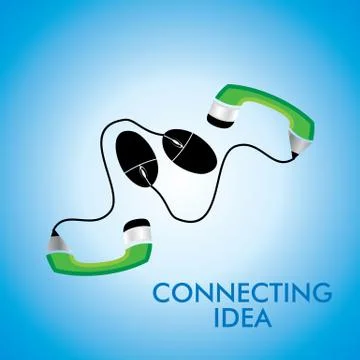 Telephone concept Stock Illustration