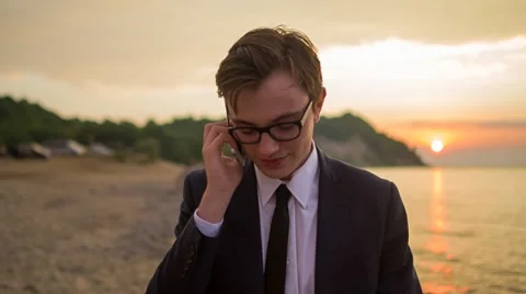 Telephone Conversation Stock Footage 67447420