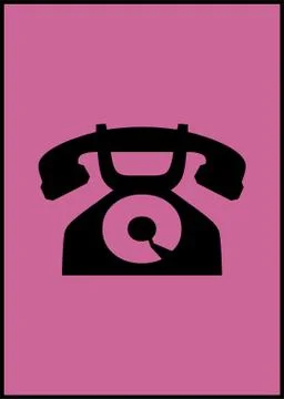 Telephone design Stock Illustration