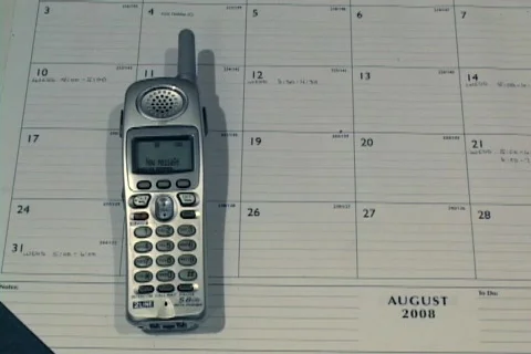 Telephone  動画素材 154550