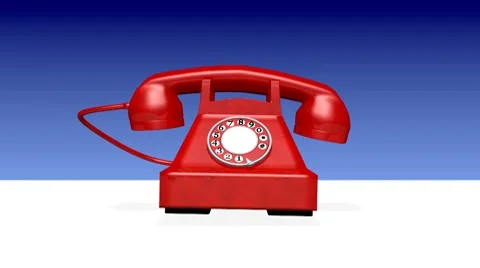 The telephone Vídeos de archivo 8664920