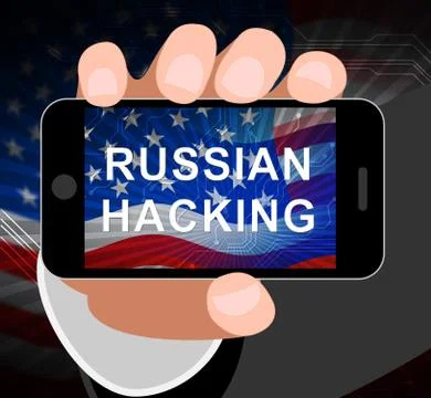 Telephone Hacker Web Espionage Alert 3d Illustration Stock Illustration