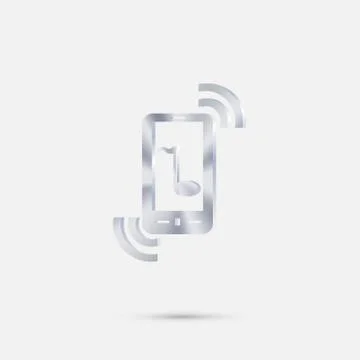 Telephone handset. Stock Illustration