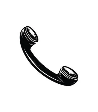 Telephone icon set illustration, vector art Stock Illustration