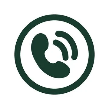 Telephone icon vector isolated on white background for your web Stock Illustration