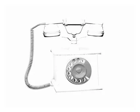 Telephone Stock Illustration